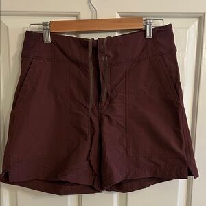 REI Women's Burgundy Cargo Shorts